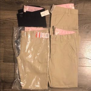 Girls cat and jack uniform pants size 10